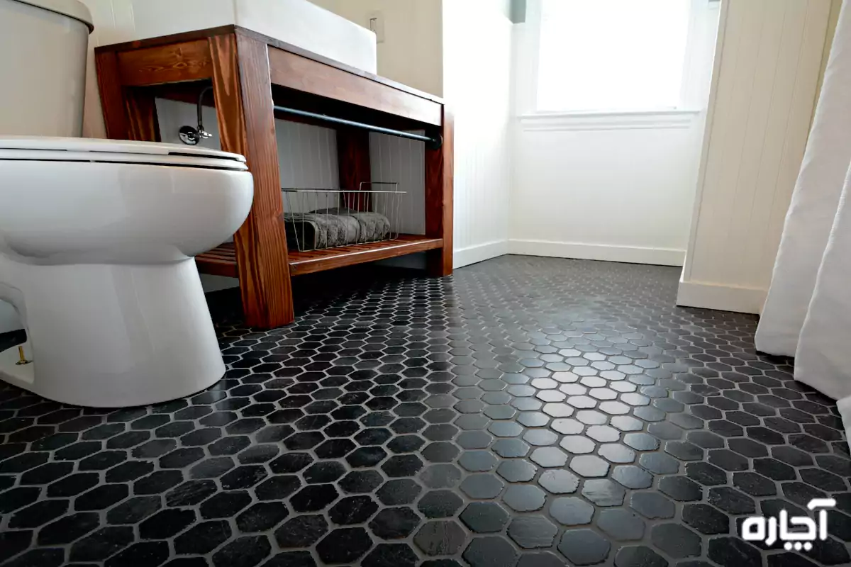 ابعاد سرامیک کف دستشویی