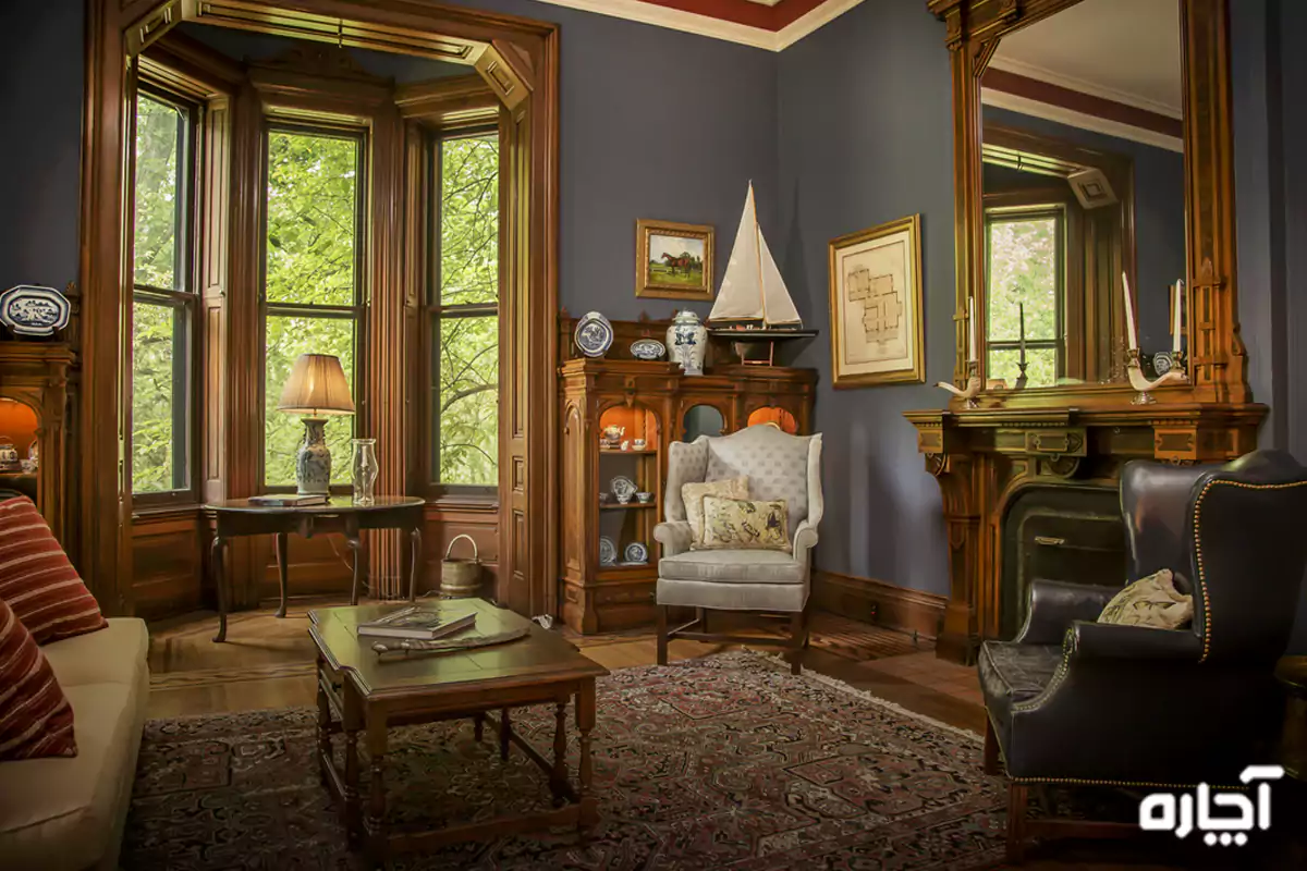 رنگ در سبک دکوراسیون داخلی ویکتوریایی