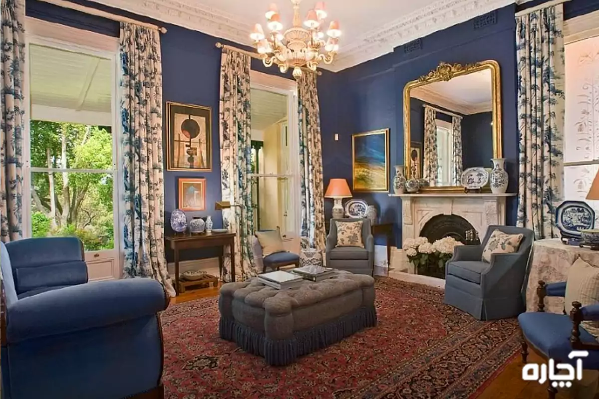 رنگ در سبک دکوراسیون داخلی ویکتوریایی