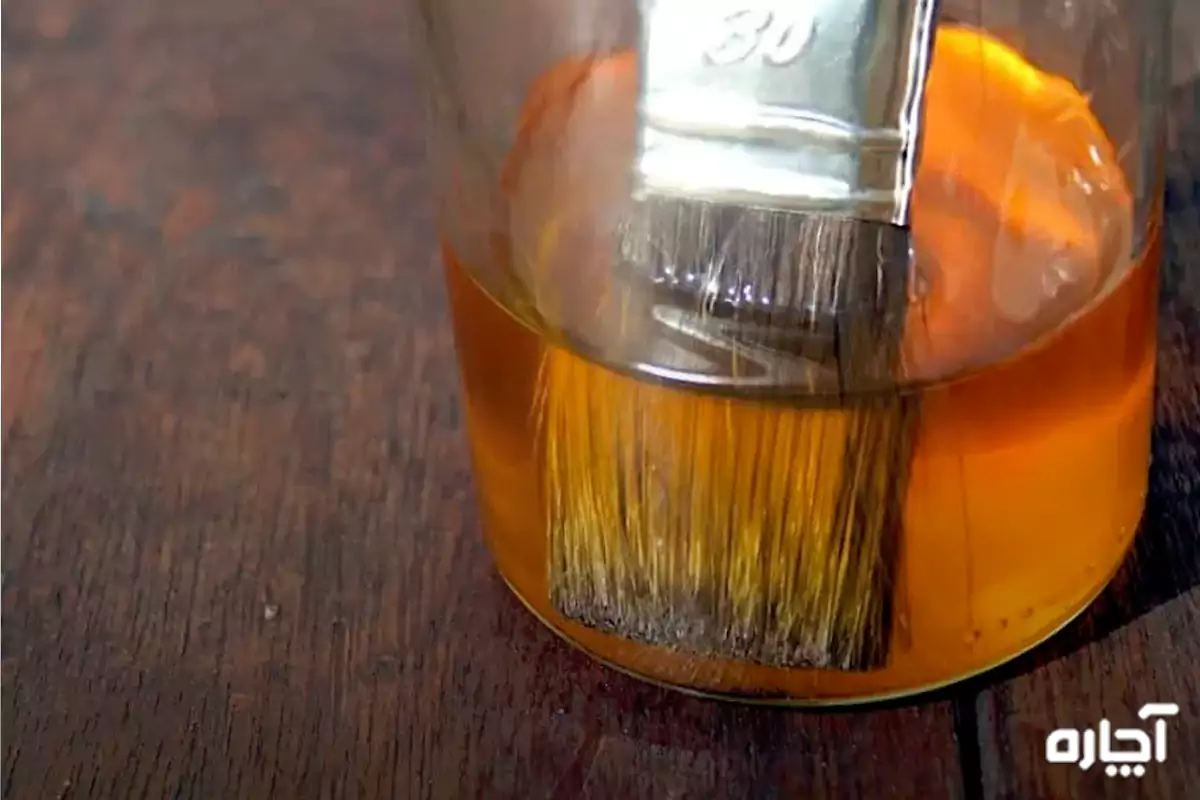 زمان خشک شدن روغن الیف