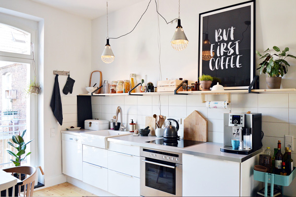 طراحی کابینت آشپزخانه کوچک