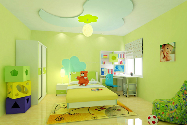 نظر گرفتن شرایط روحی کودک برای رنگ آمیزی اتاق