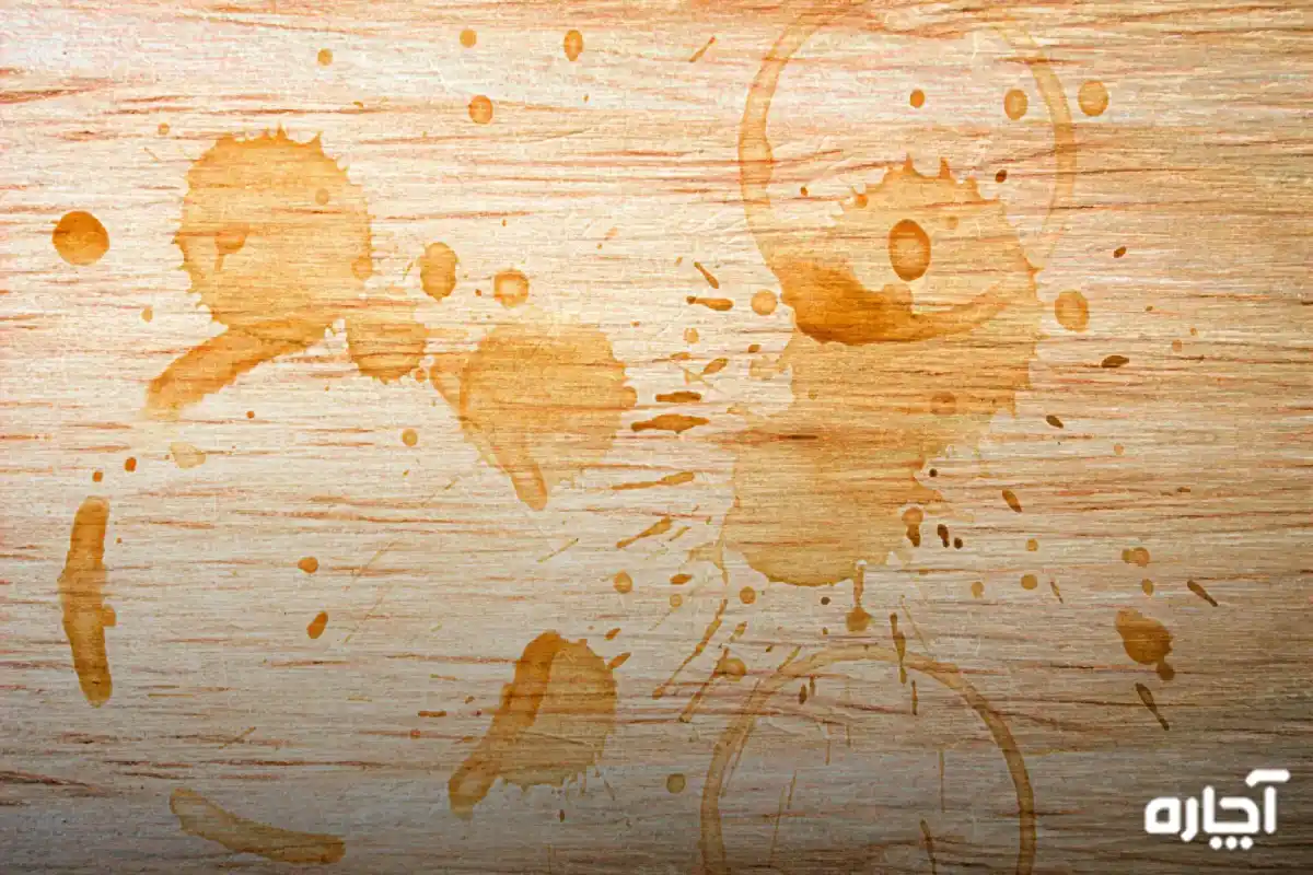 از بین بردن جای لیوان روی میز چوبی | چگونه لکه روی میز چوبی را پاک کنیم